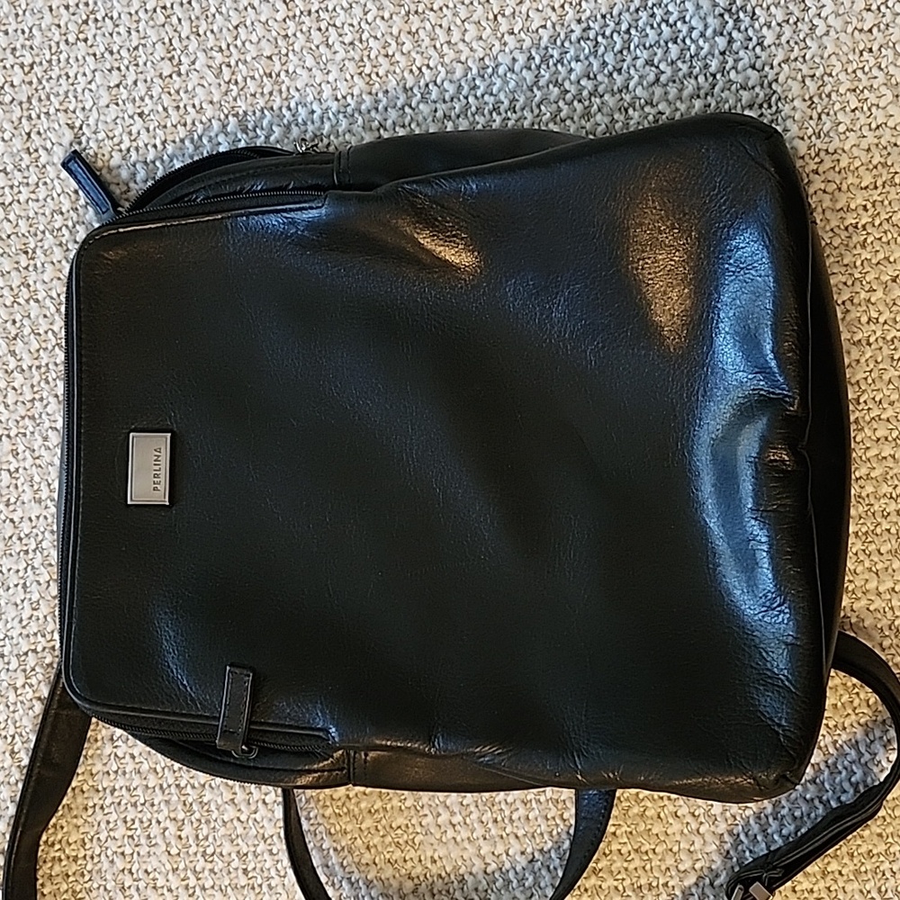 Perlina Leather Backpack